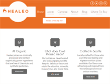 Tablet Screenshot of healeo.com